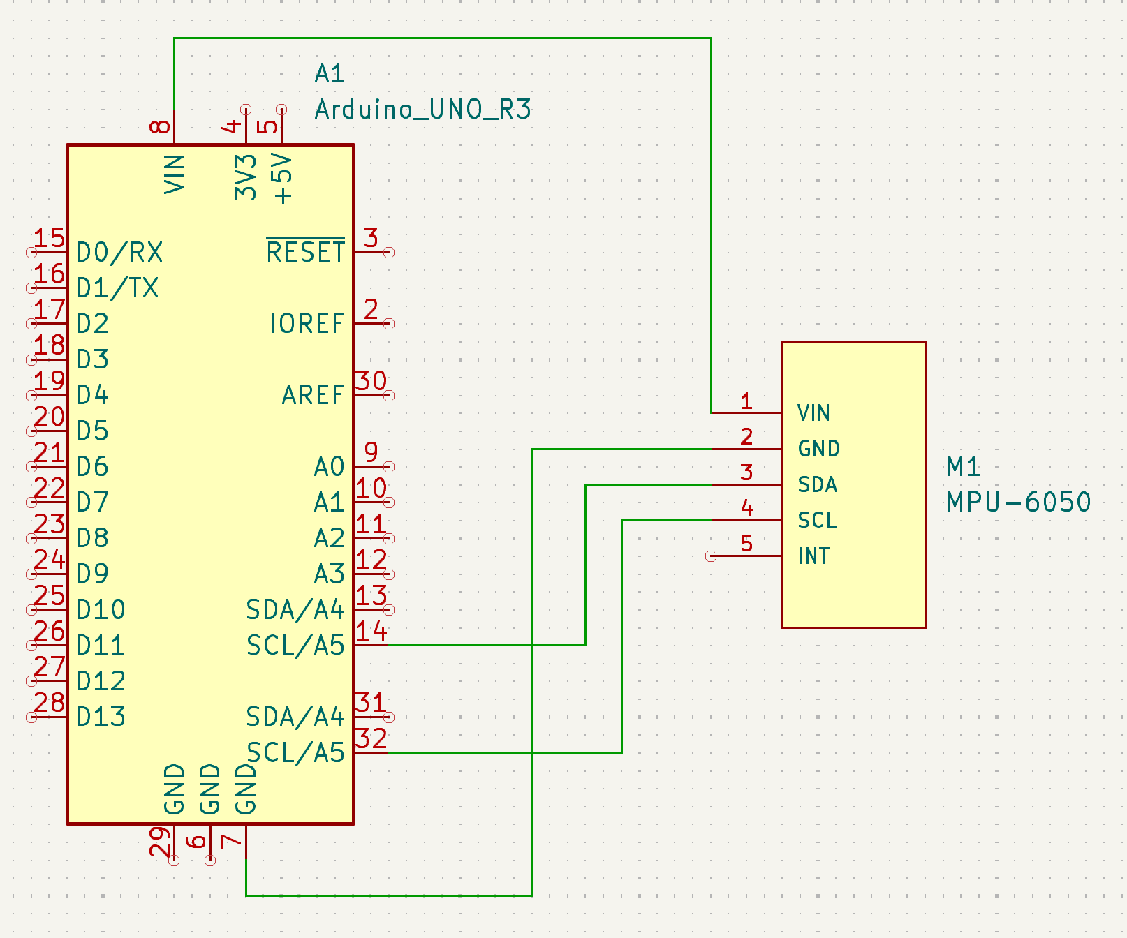 DAQ architecture: MPU-6050 integration with Arduino interface