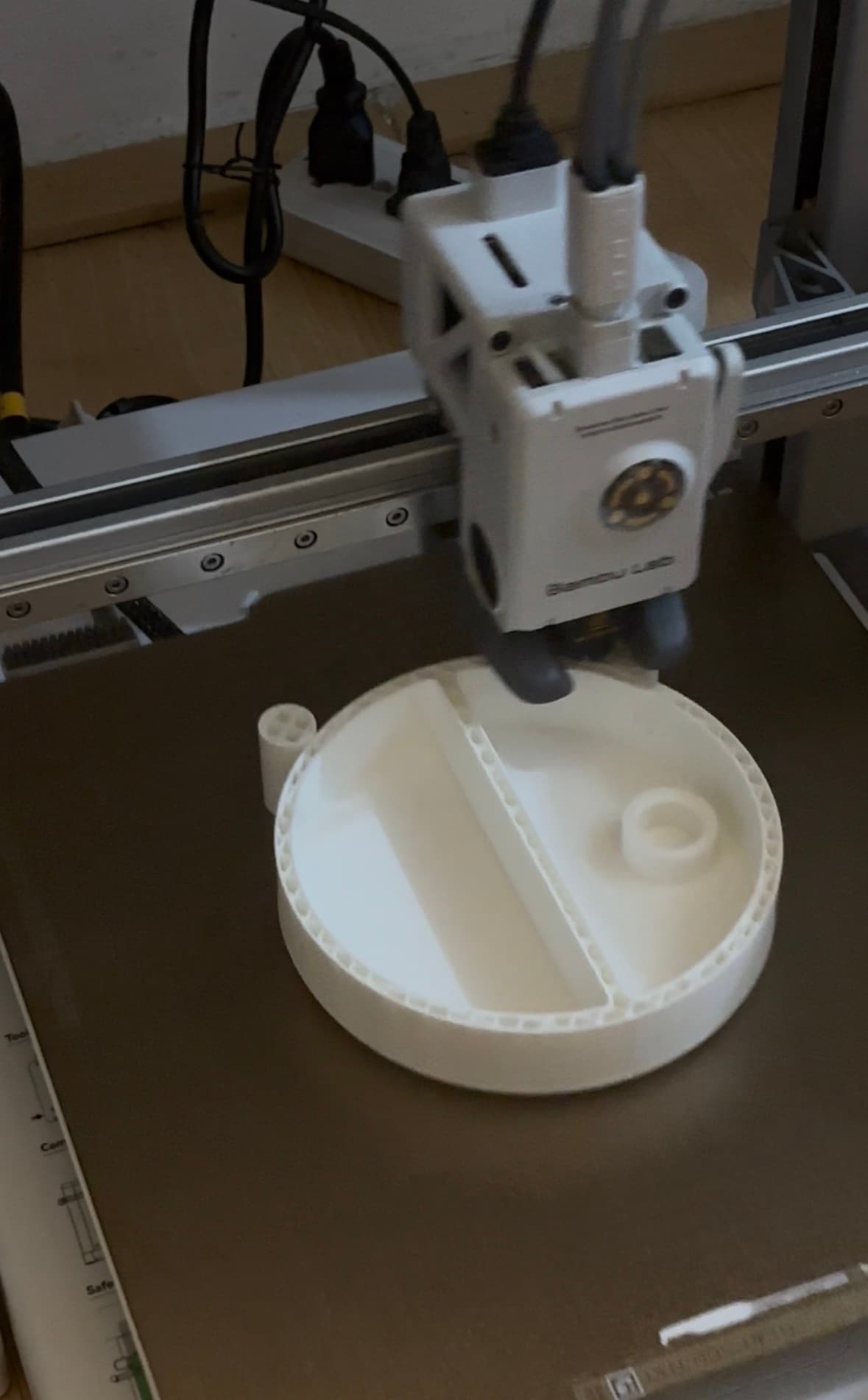 Client commission — internal baffle print — Raphael Murillo's workshop, 2024-10-05