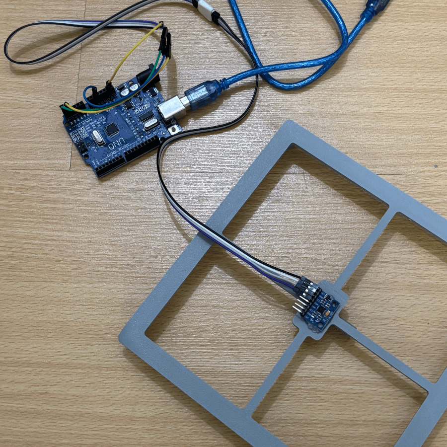 DAQ Integration — MPU-6050 wiring harness — Raphael Murillo's workshop, 2025-01-12