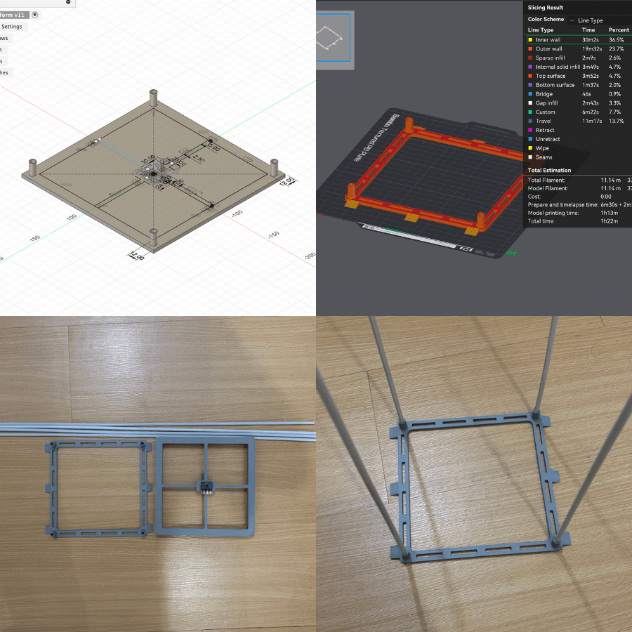 DFM Check — Slicer toolpath vs. physical print — Raphael Murillo's workshop, 2025-01-14